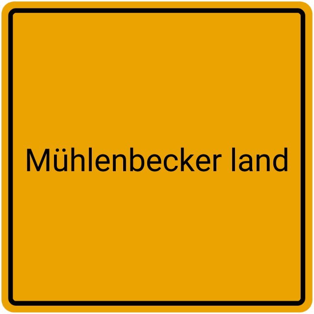 Meldebestätigung Mühlenbecker Land